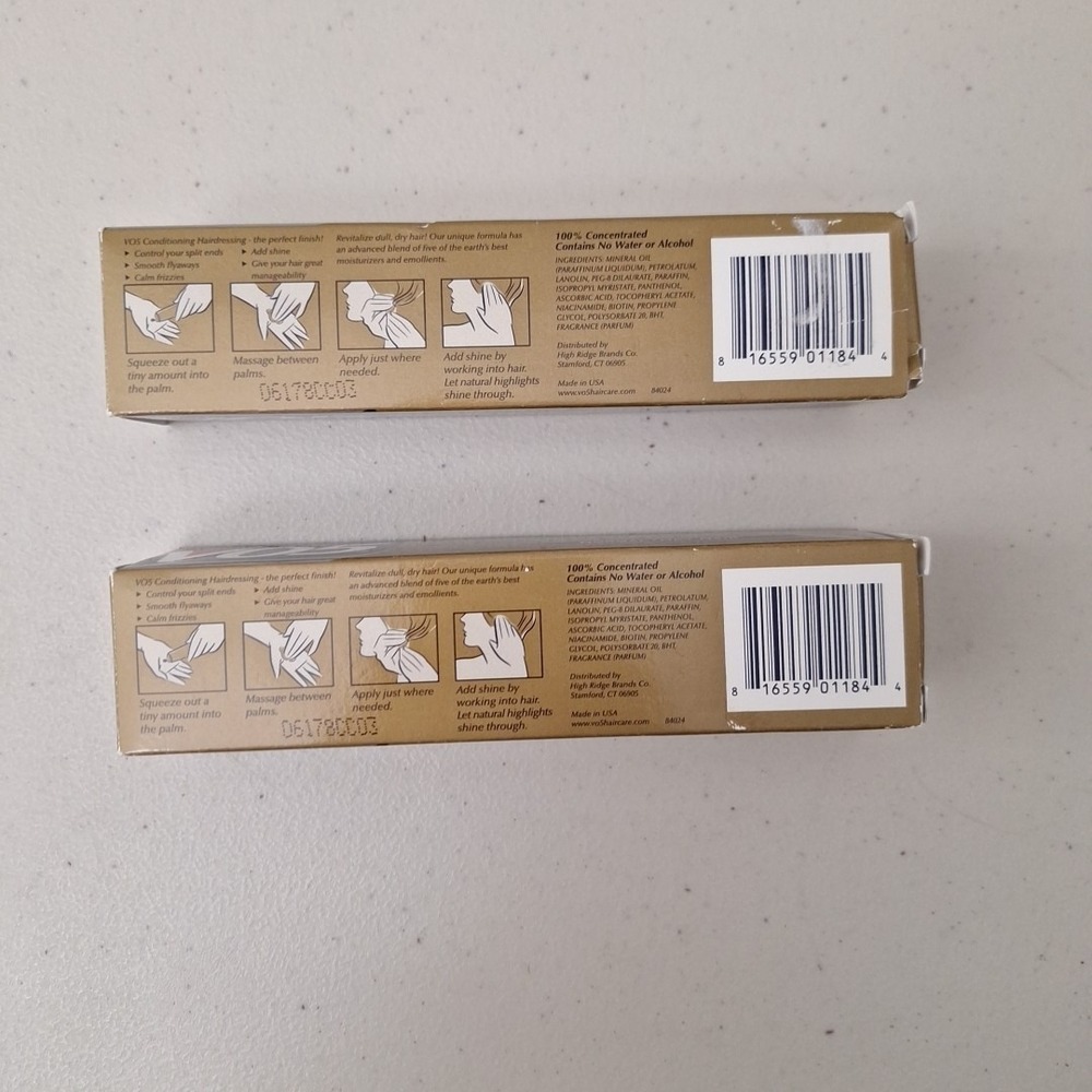Set of 2 NEW Alberto VO5 Conditioning Hairdressing for Normal/Dry Hair 1.5oz - Picture 10 of 10